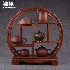 工艺品展示架原木